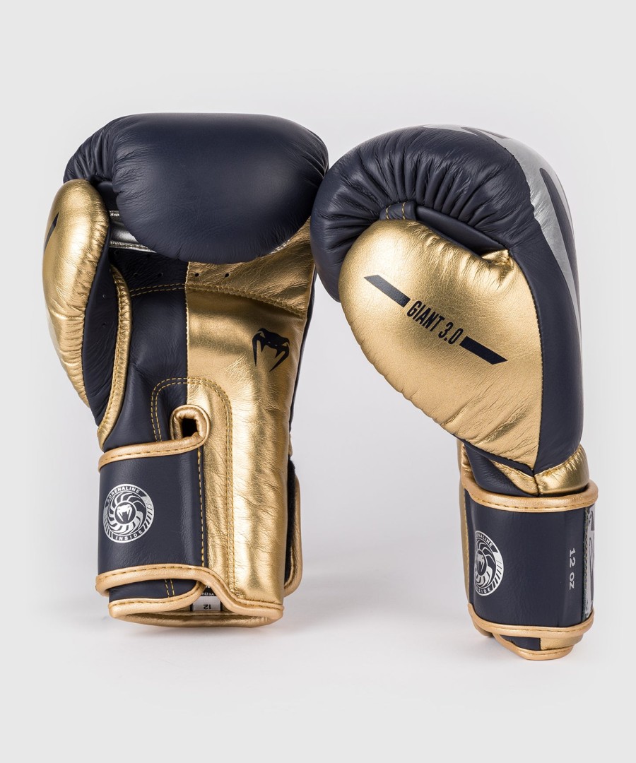 venum giant 3.0 boxing gloves - navygold - special edition
