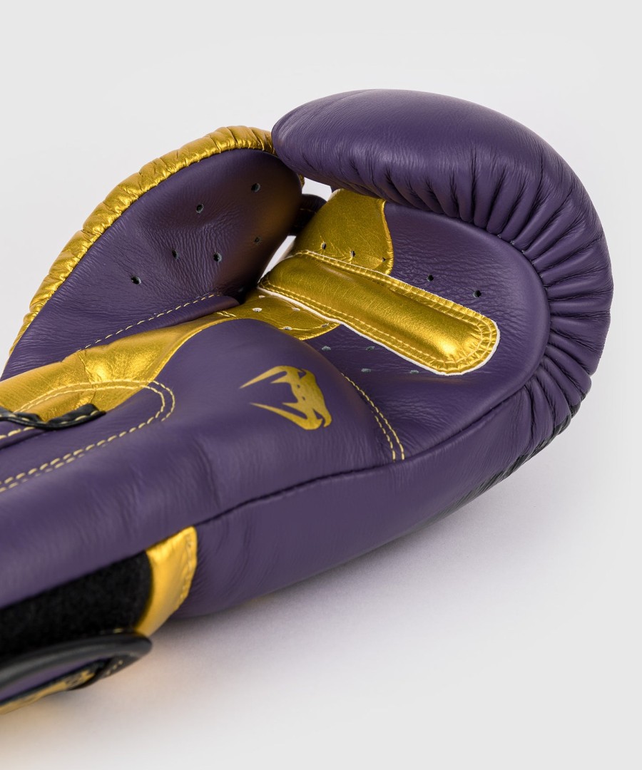 venum giant 3.0 boxing gloves - dark purplegold - special edition
