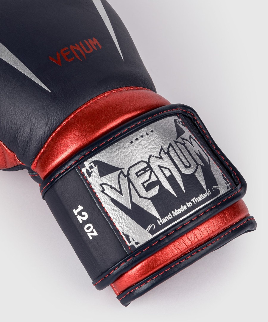 venum giant 3.0 boxing gloves - navy bluered - special edition