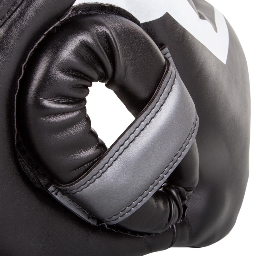 venum elite iron headgear - black