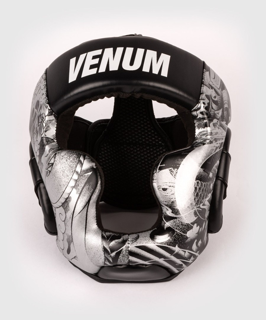 venum ykz21 kids headgear – blackwhite