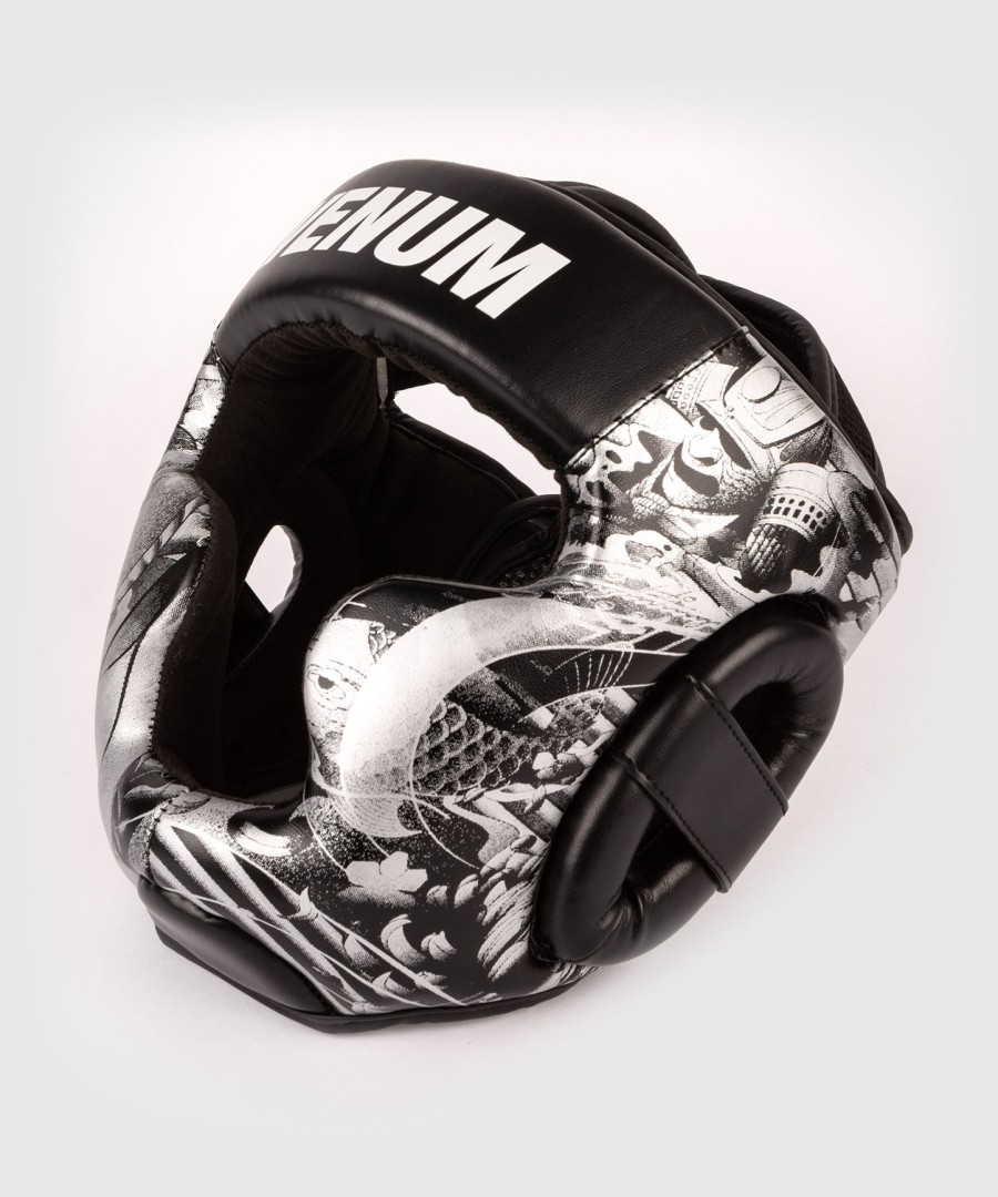 venum ykz21 kids headgear – blackwhite