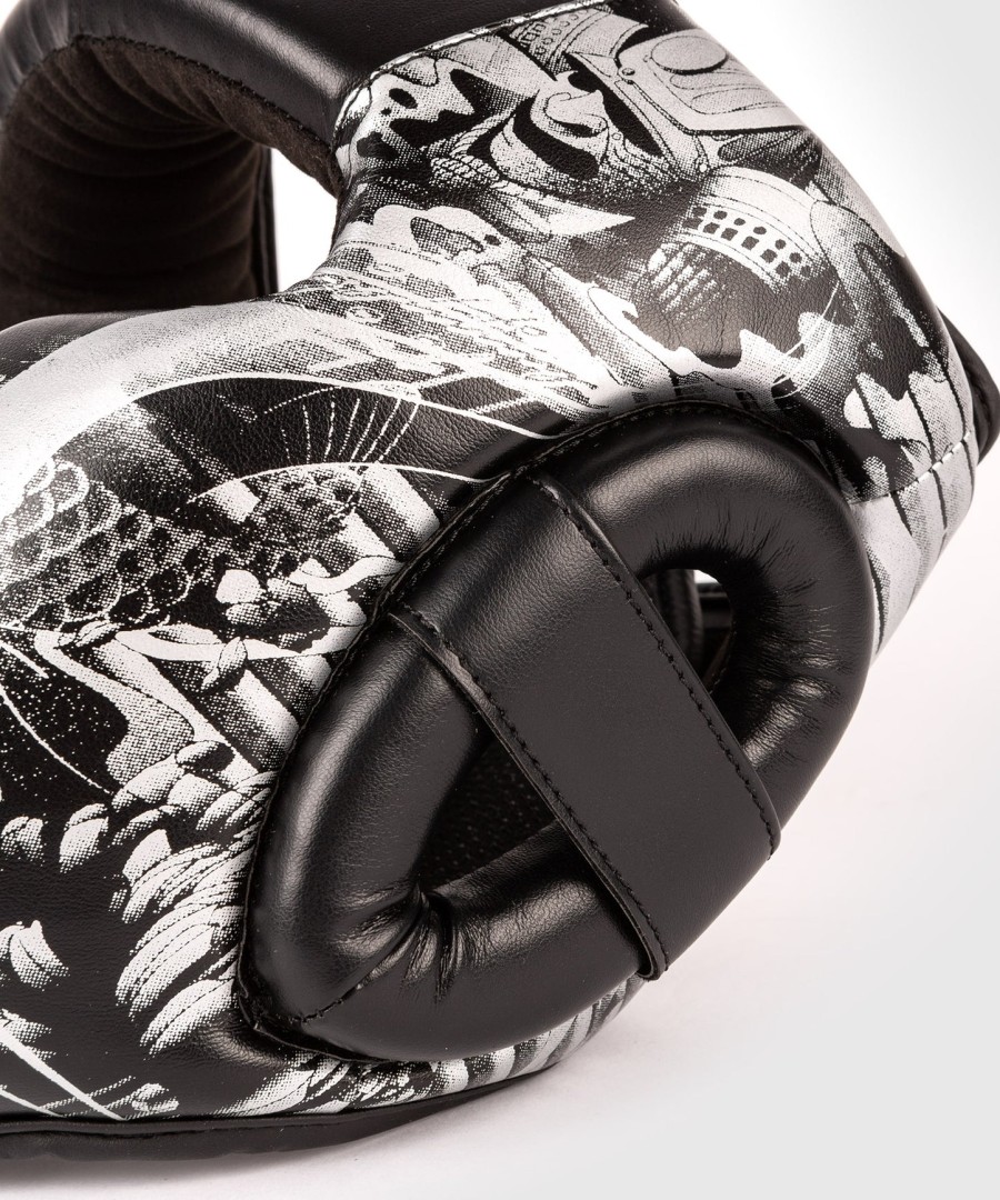venum ykz21 kids headgear – blackwhite