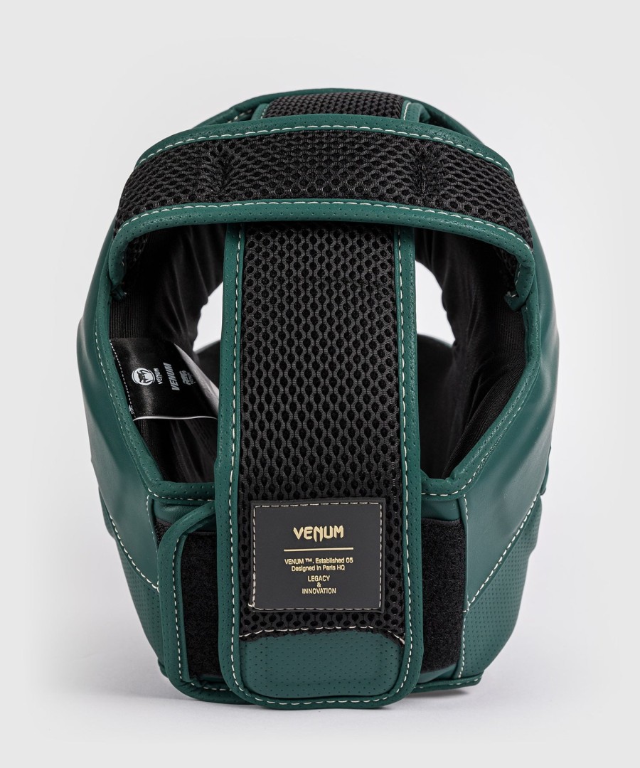 venum impact evo headgear - emerald green