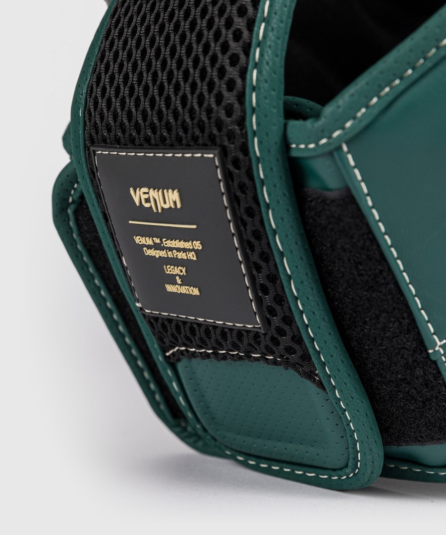 venum impact evo headgear - emerald green