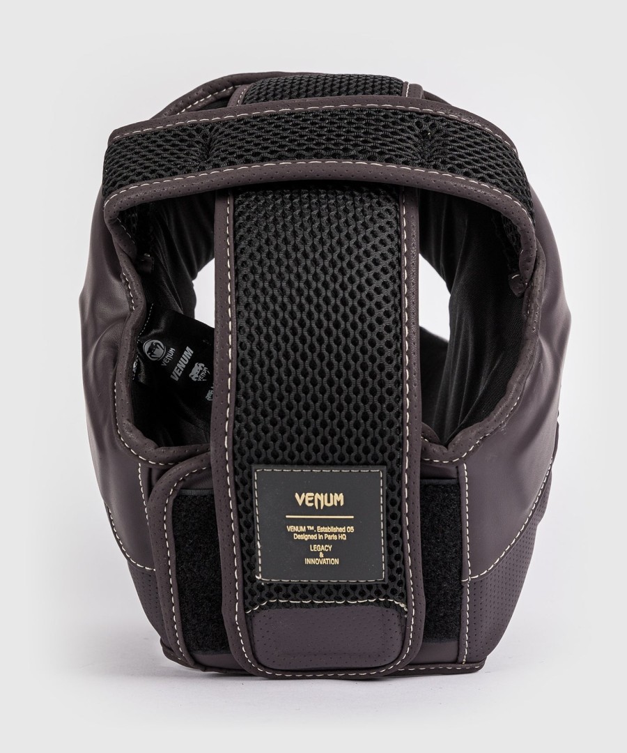 venum impact evo headgear - chocolate