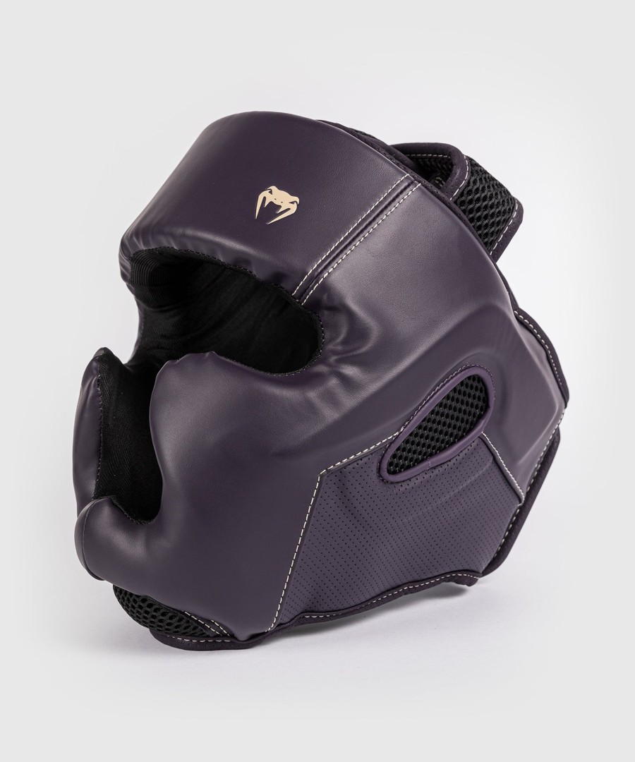venum impact evo headgear - deep purple