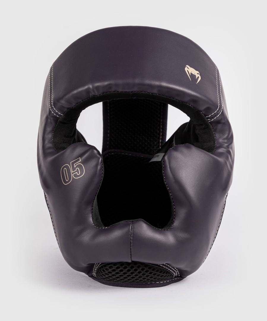 venum impact evo headgear - deep purple