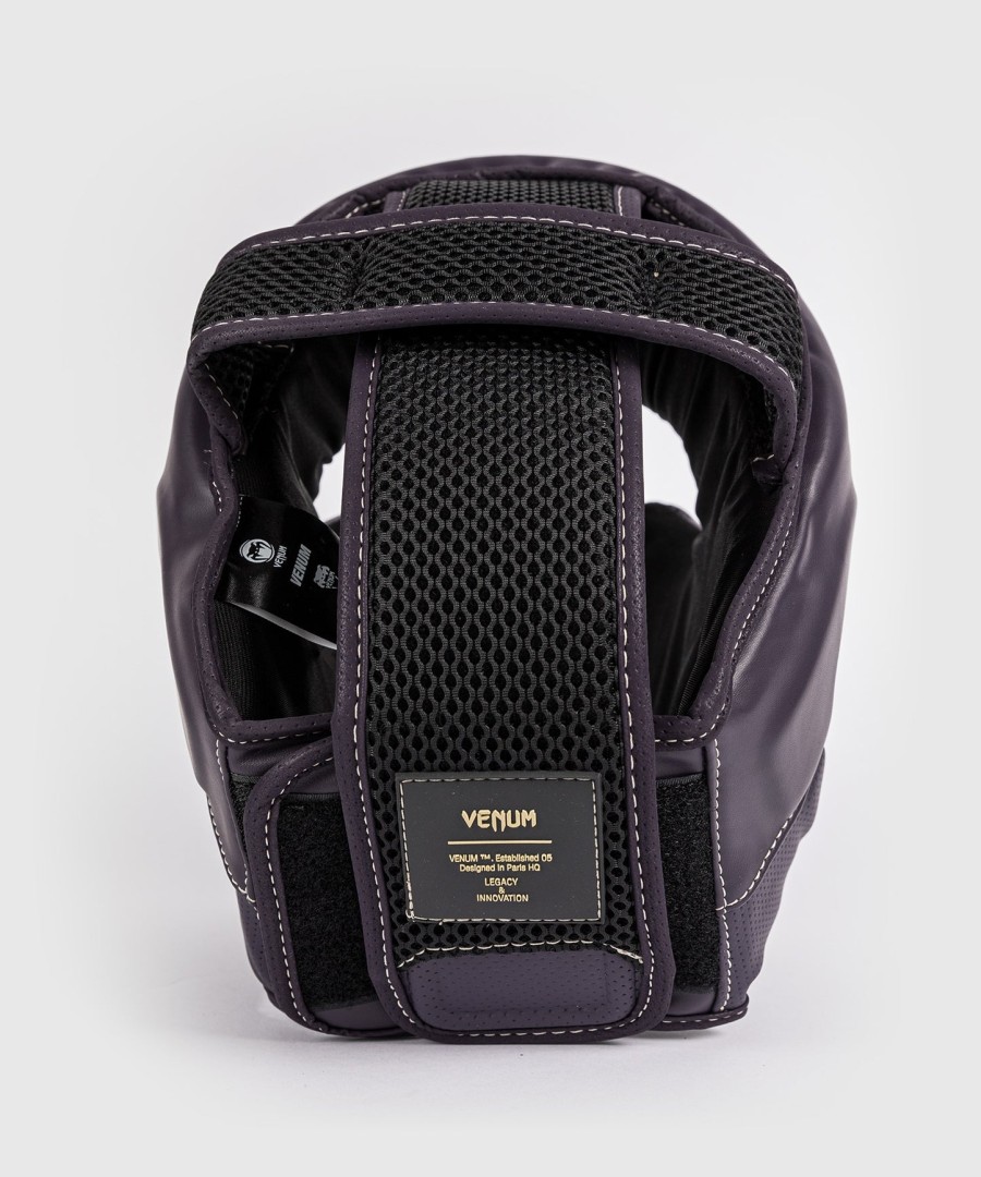 venum impact evo headgear - deep purple