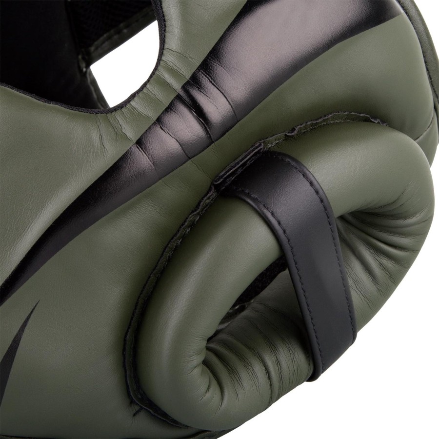 venum elite headgear - kakiblack