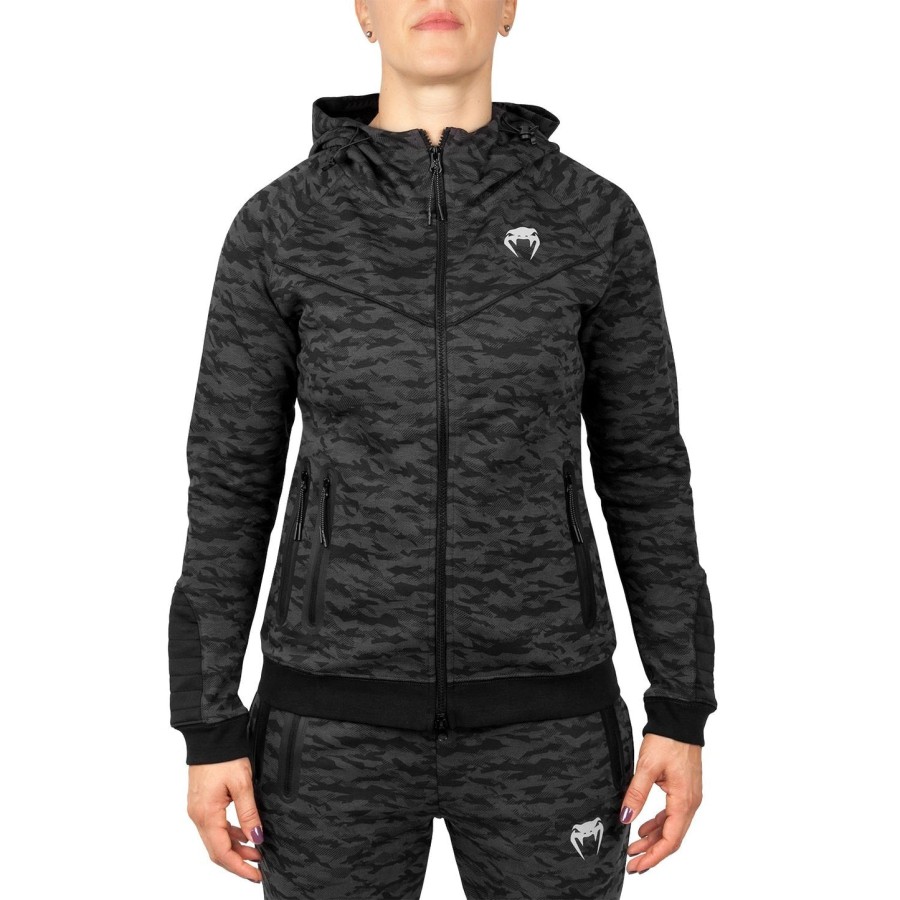 venum laser hoodie - for women - dark camo - exclusive