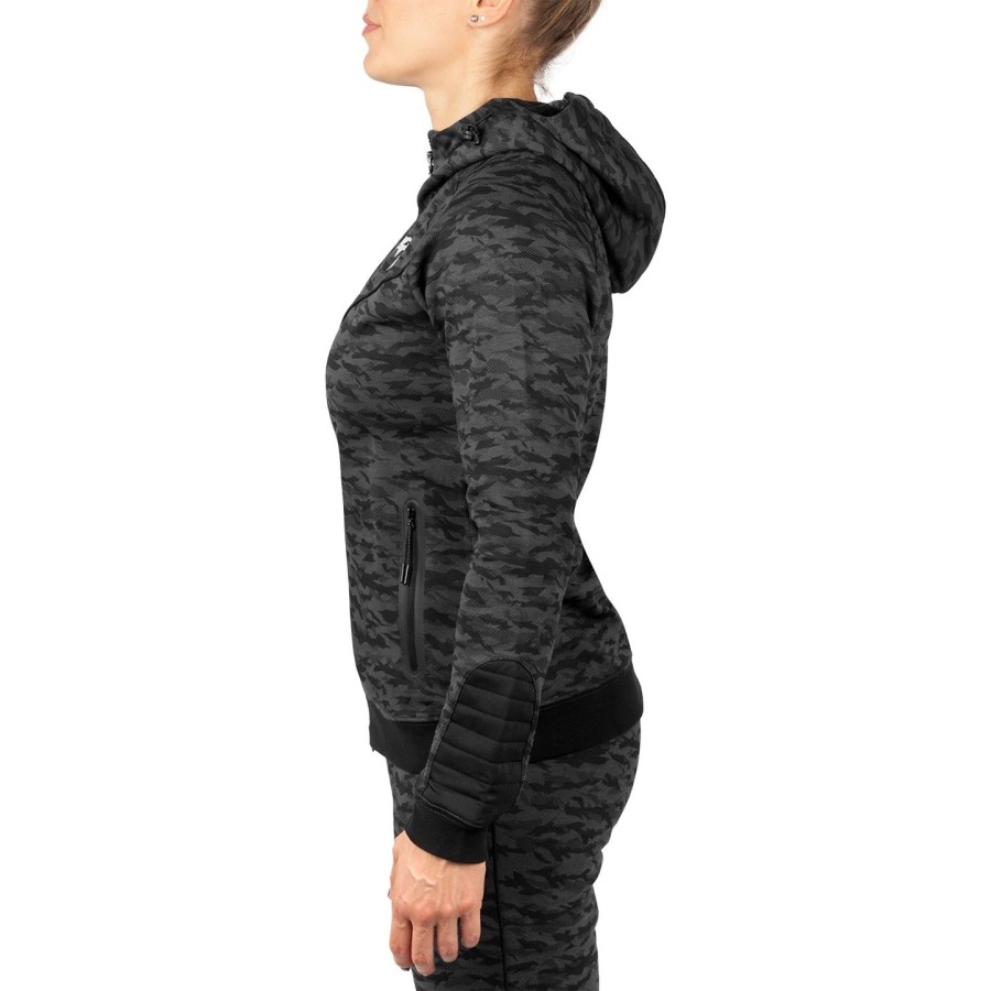 venum laser hoodie - for women - dark camo - exclusive