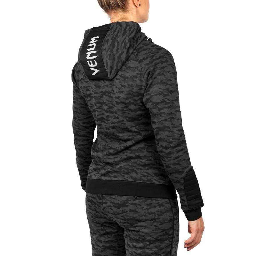 venum laser hoodie - for women - dark camo - exclusive