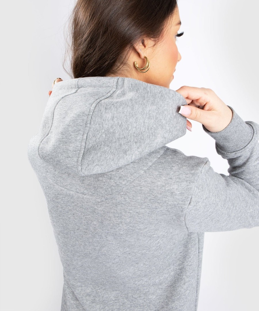 venum classic hoodie - for women - light heather grey