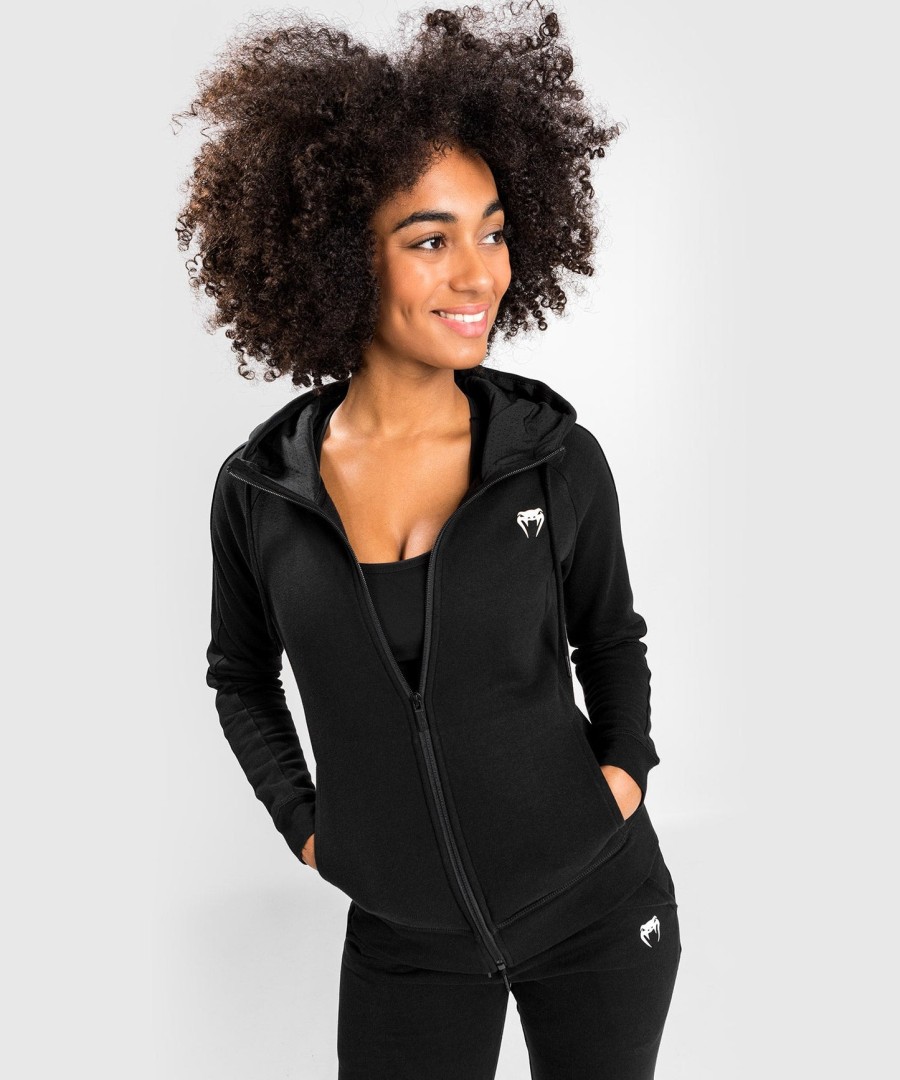 venum essential women hoodie - black