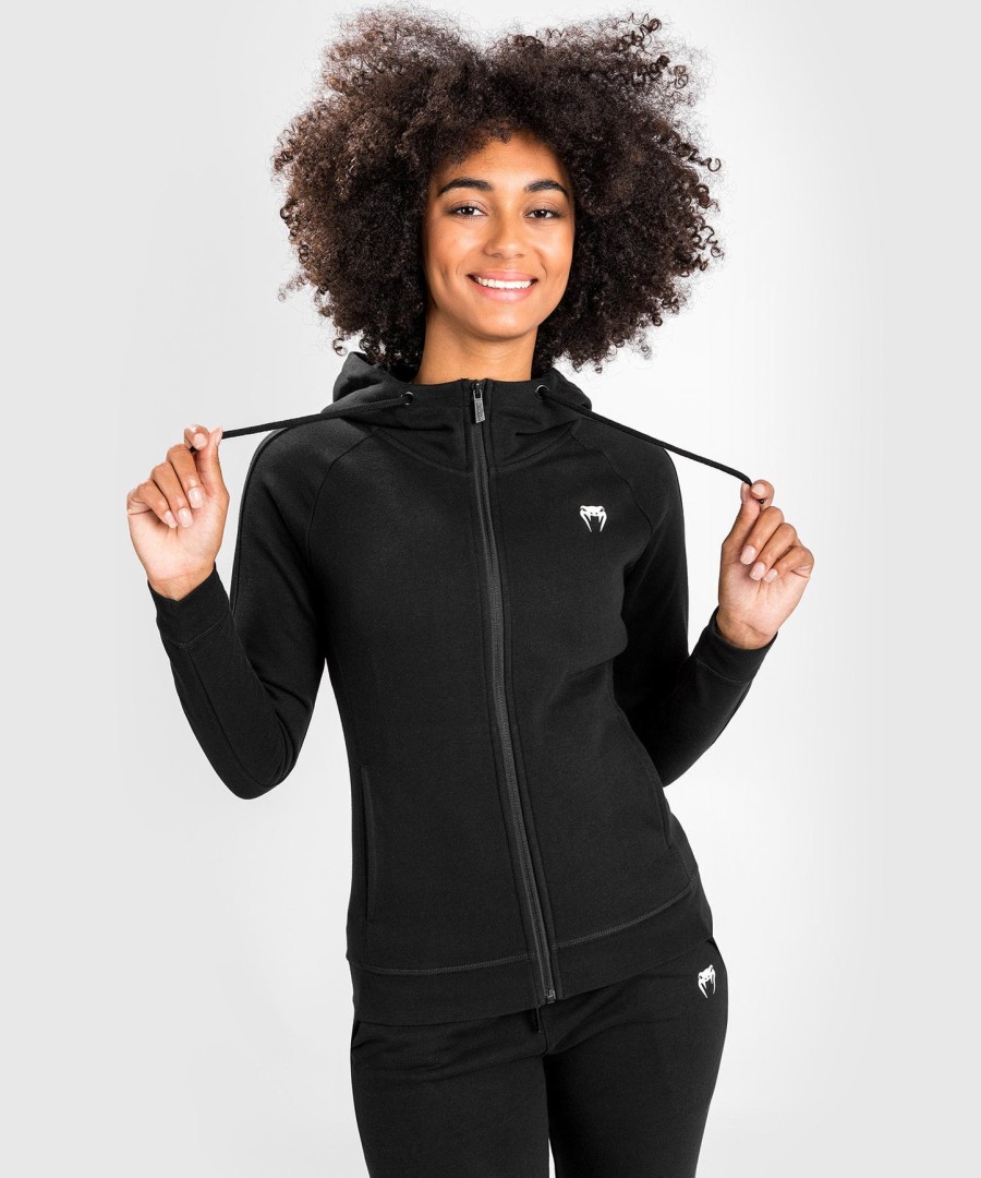 venum essential women hoodie - black