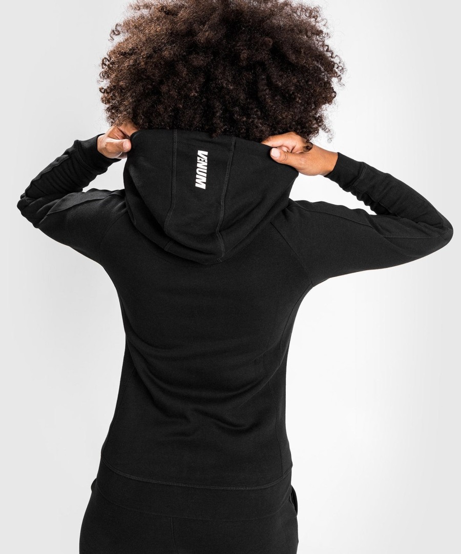 venum essential women hoodie - black