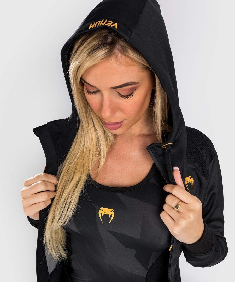 venum razor hoodie - for women - blackgold