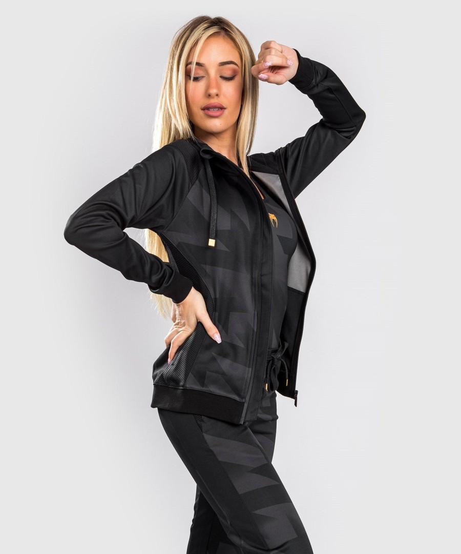 venum razor hoodie - for women - blackgold