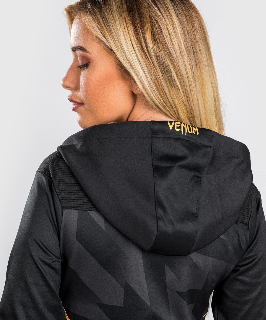 venum razor hoodie - for women - blackgold