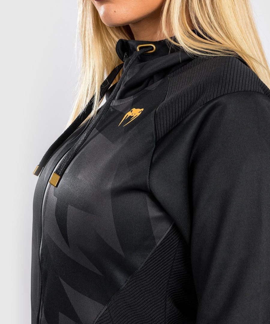 venum razor hoodie - for women - blackgold