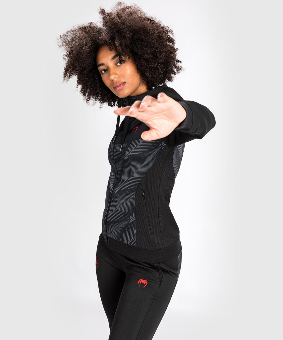 venum phantom hoody - for women - blackred