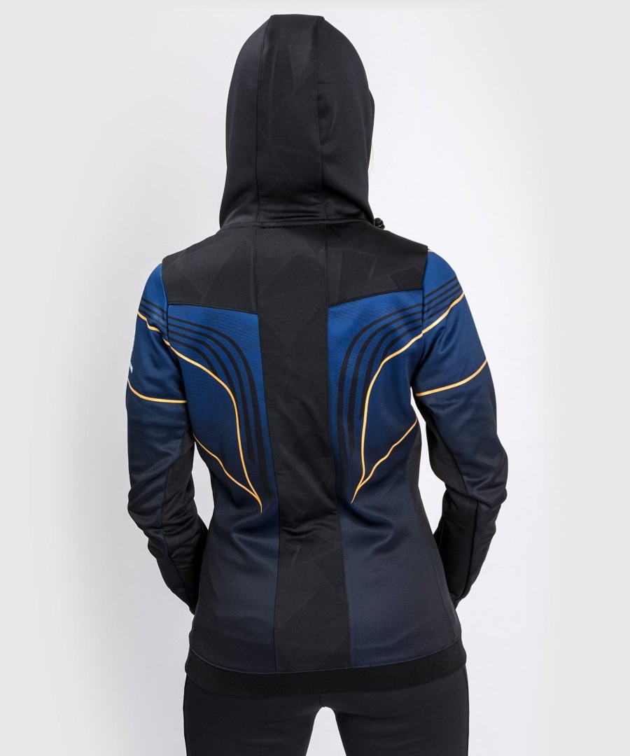 ufc authentic fight night 2.0 kit by venum women walkout hoodie - midnight edition - champion