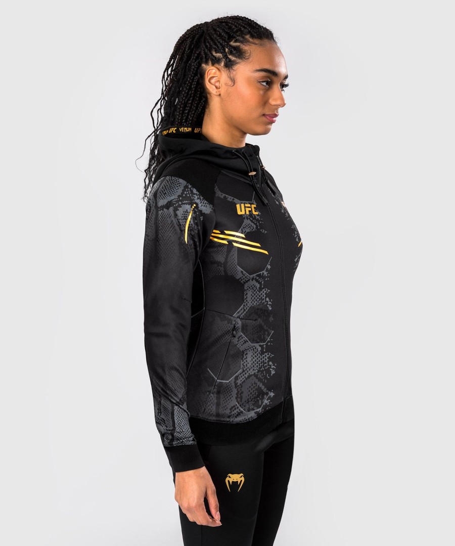ufc adrenaline by venum authentic fight night women walkout hoodie - champion