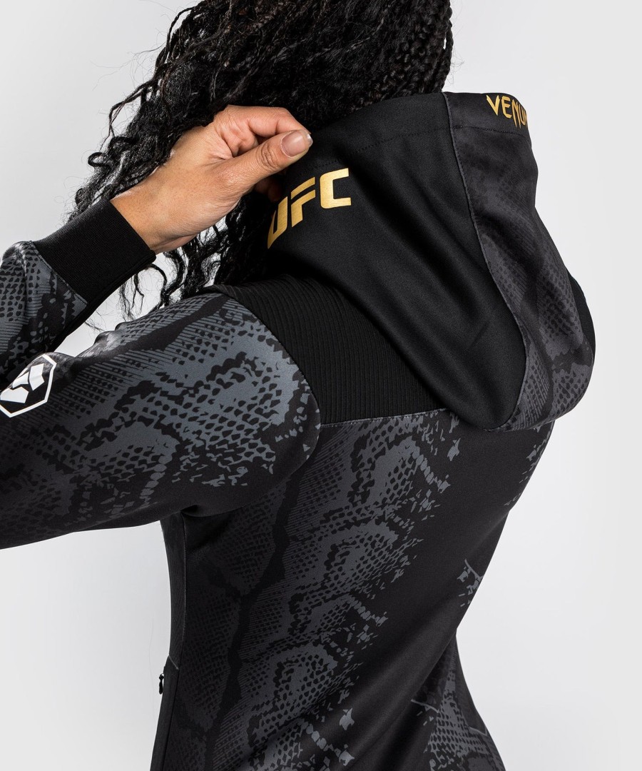 ufc adrenaline by venum authentic fight night women walkout hoodie - champion