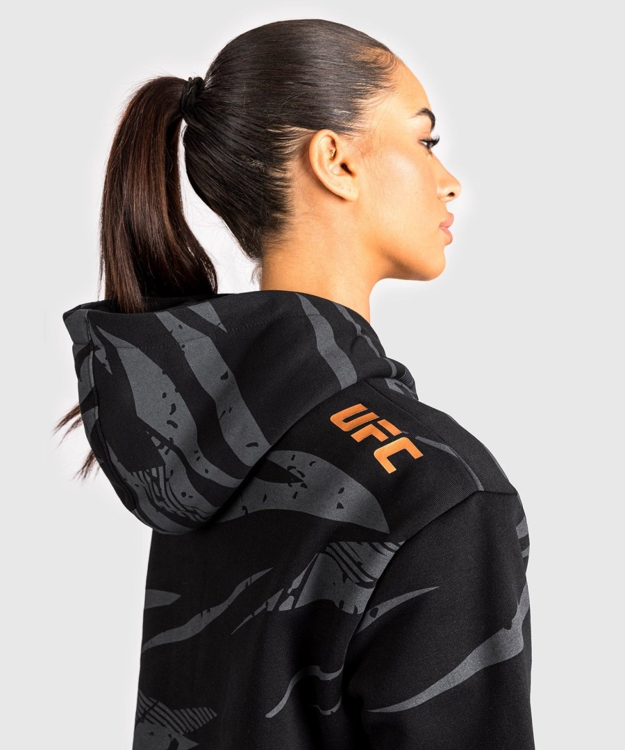 ufc adrenaline by venum fight week women pullover hoodie - urban camo
