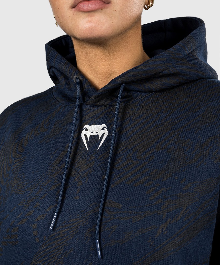 ufc fusion by venum fight week women pullover hoodie - oceanic blue