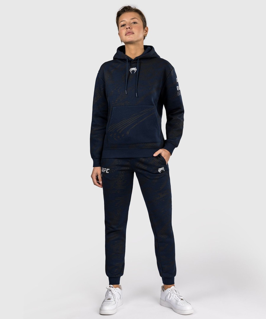 ufc fusion by venum fight week women pullover hoodie - oceanic blue