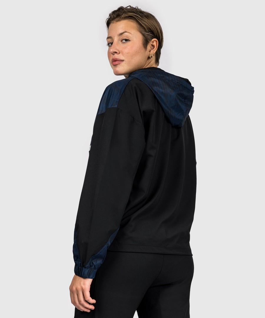 ufc fusion by venum fight week women zip hoodie - oceanic blue