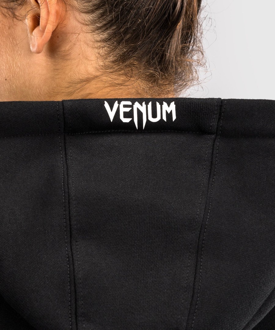 ufc fusion by venum women replica pullover hoodie - black