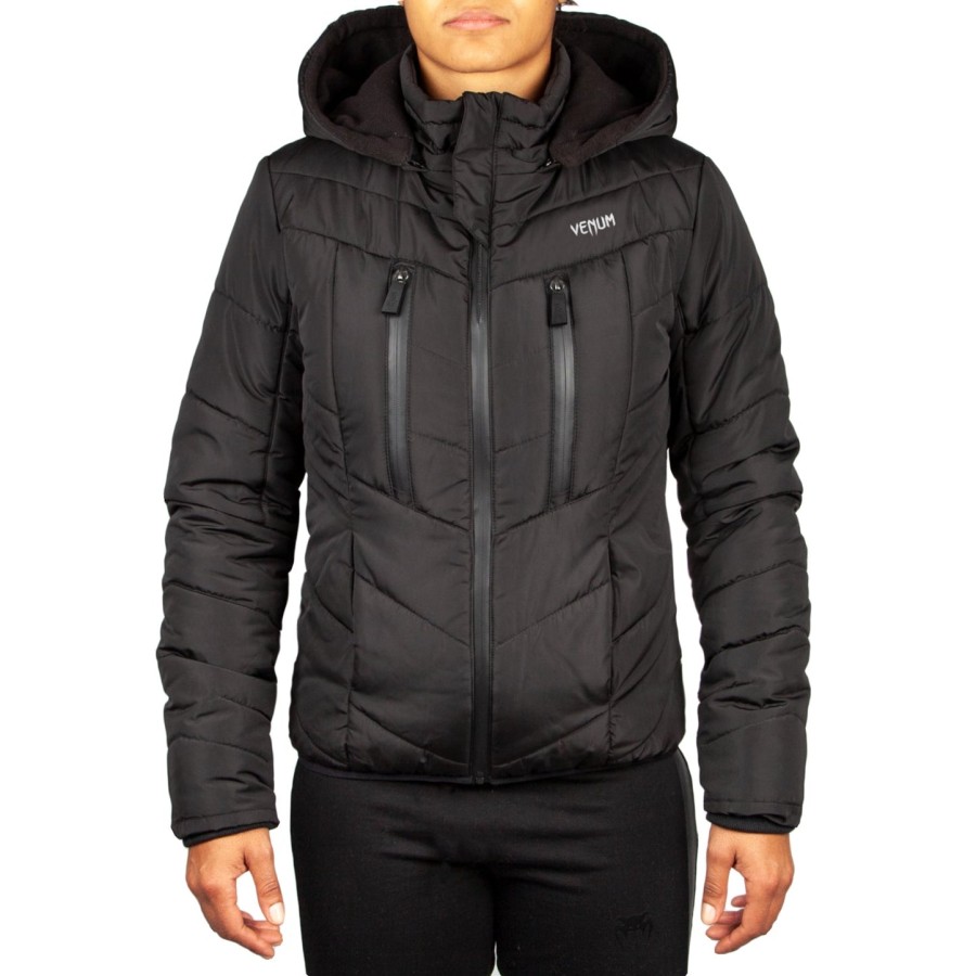 venum runner down jacket - for women - black - exclusive
