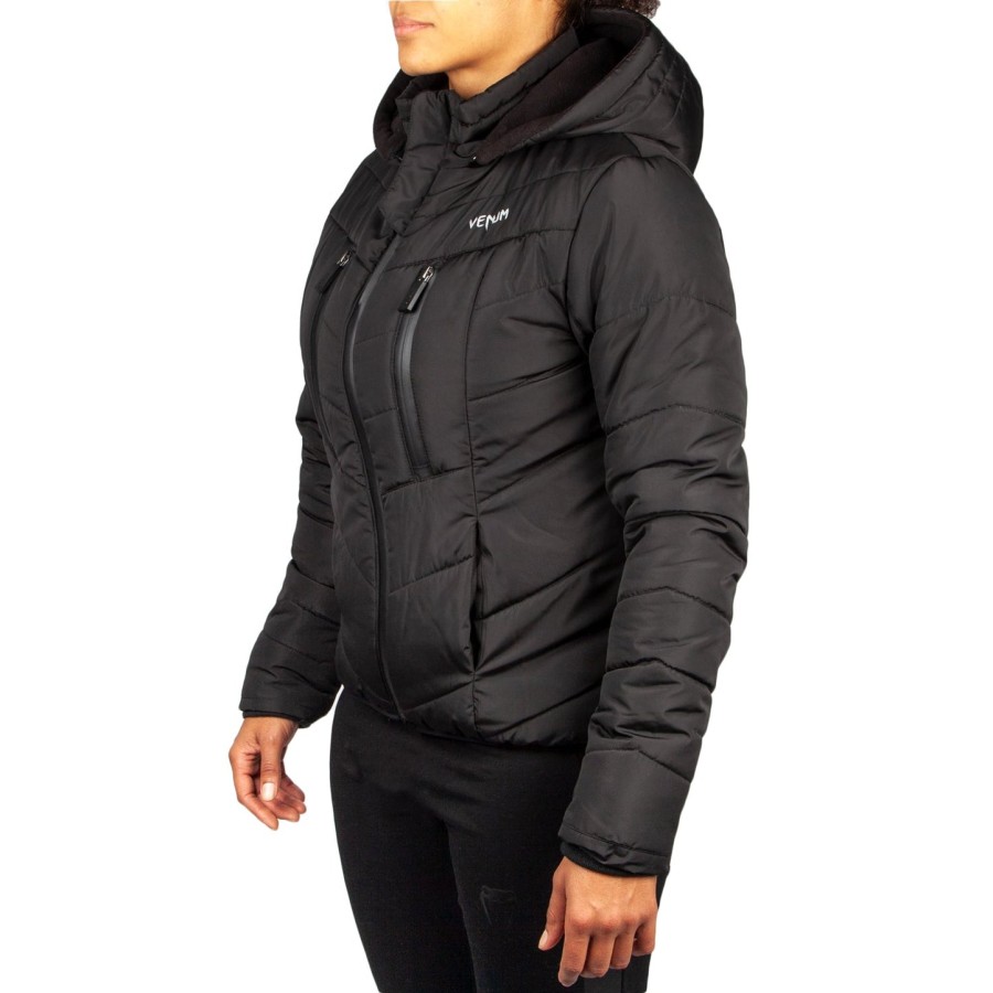 venum runner down jacket - for women - black - exclusive