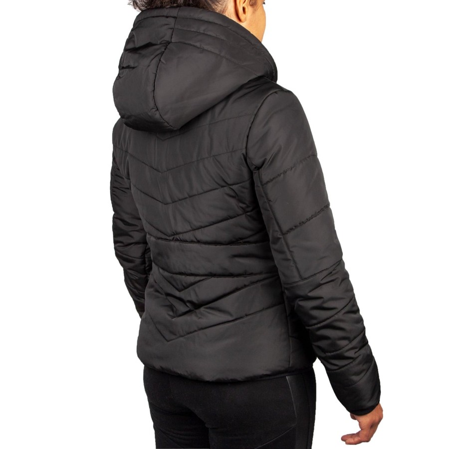 venum runner down jacket - for women - black - exclusive