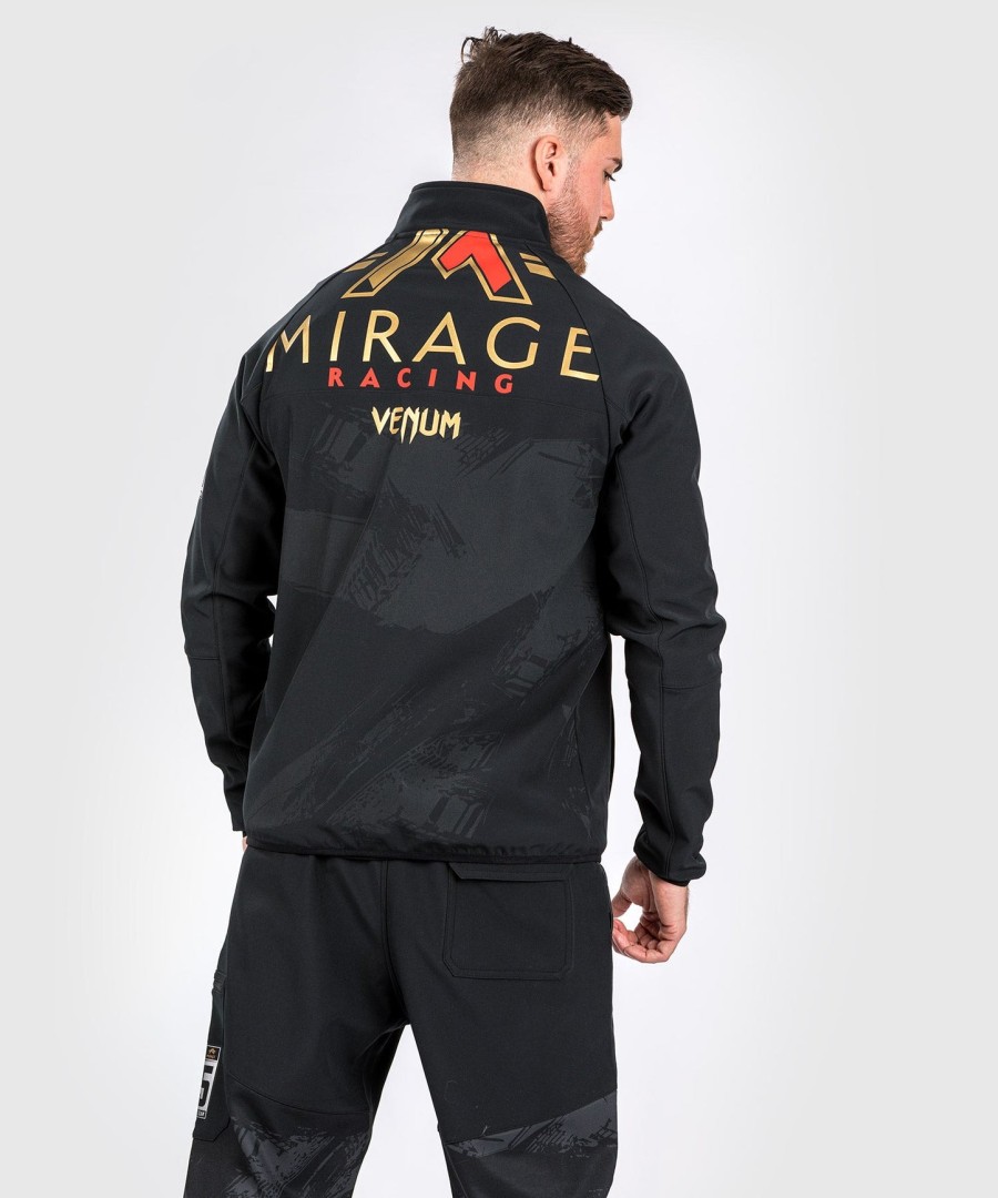 venum x mirage softshell jacket - blackgold