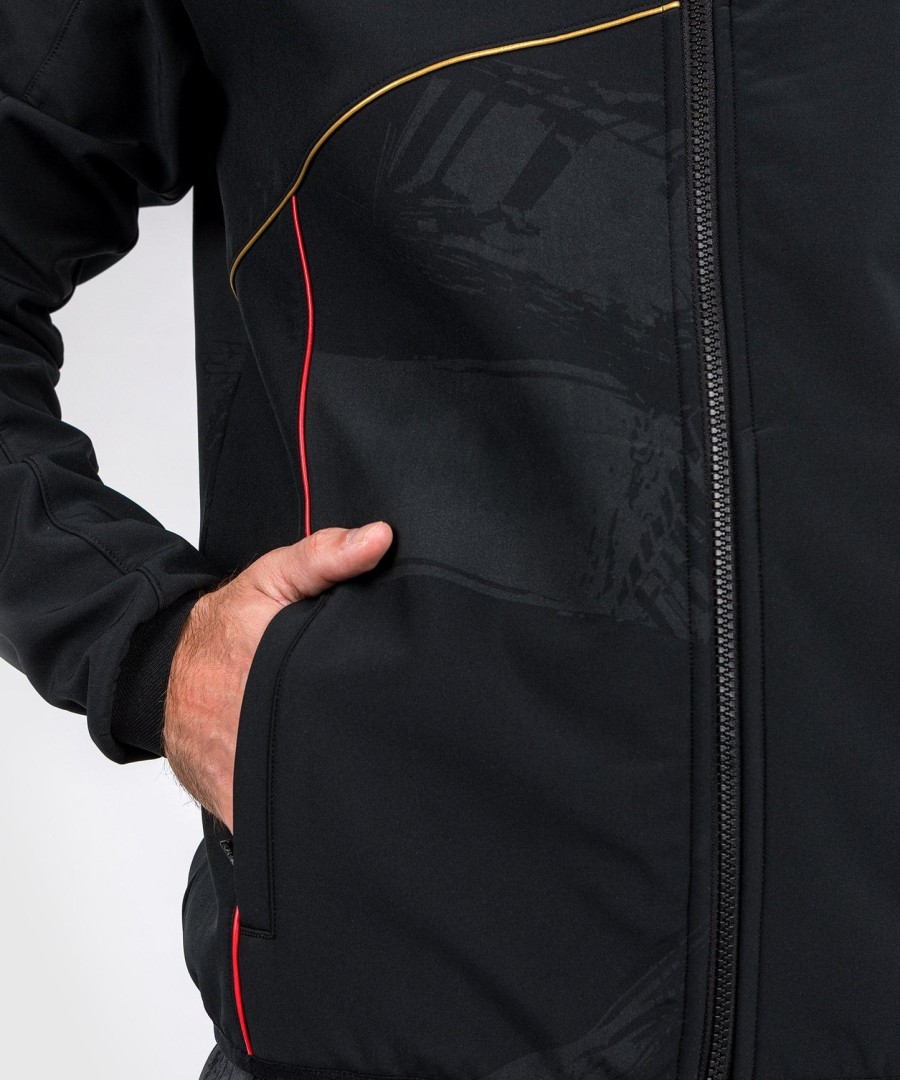 venum x mirage softshell jacket - blackgold