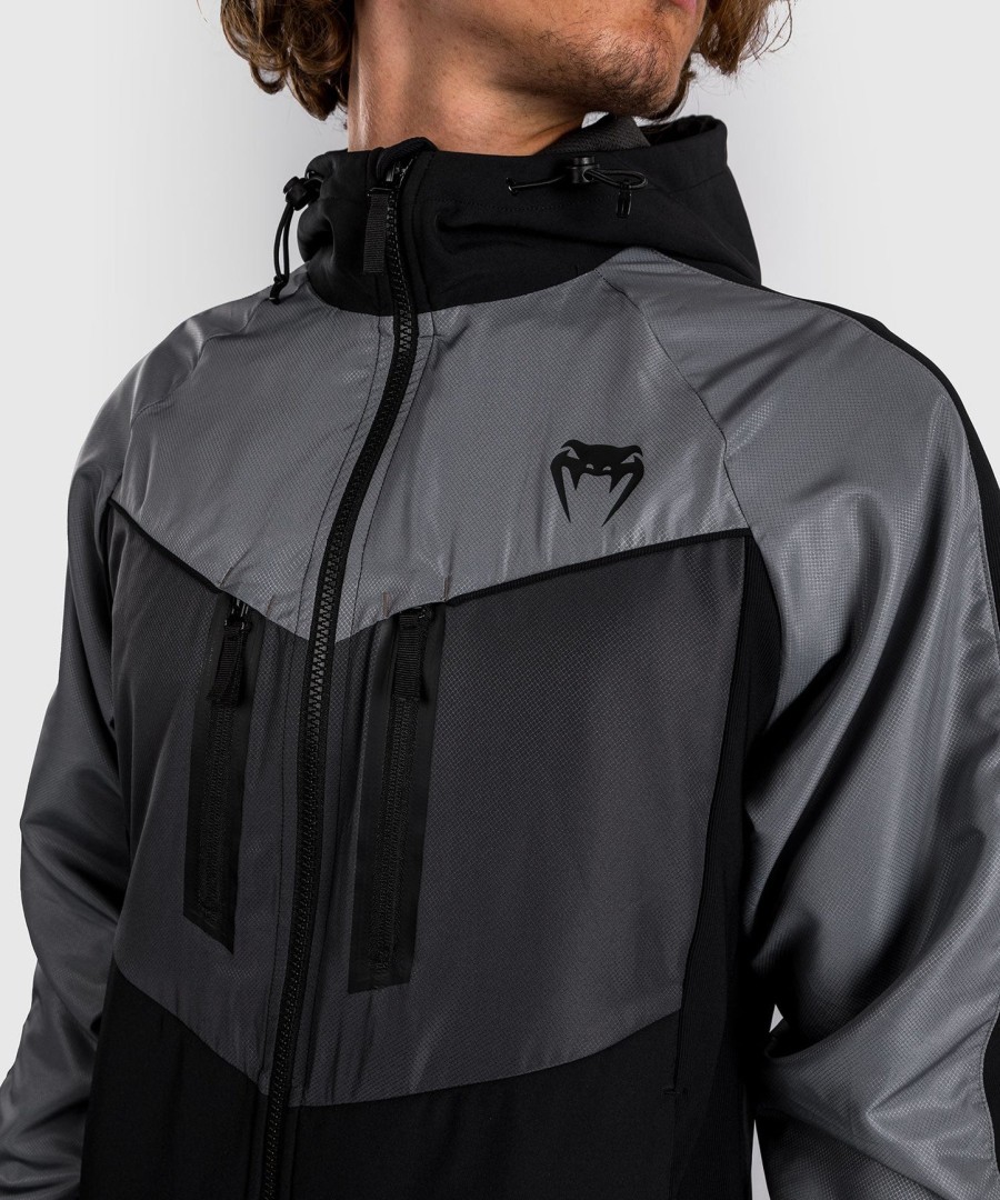 venum laser 3.0 track jacket - blackgrey
