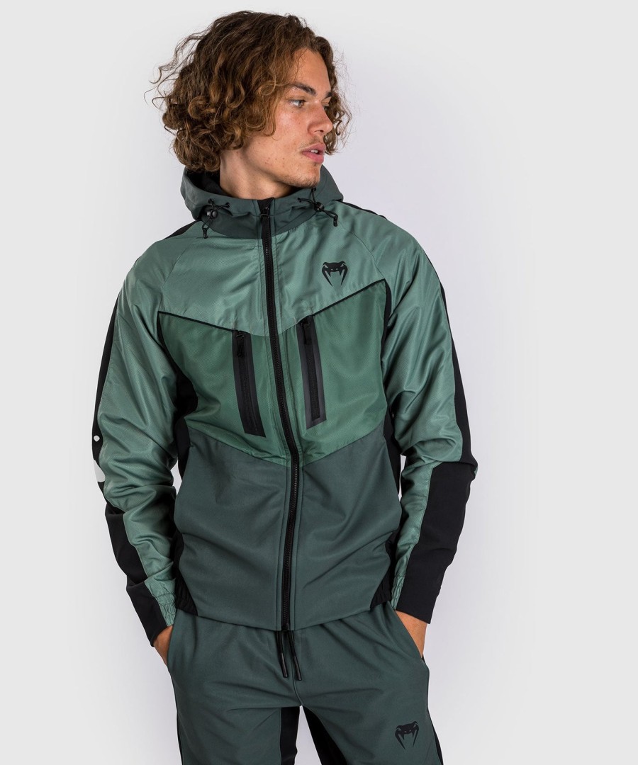 venum laser 3.0 track jacket - blackkhaki