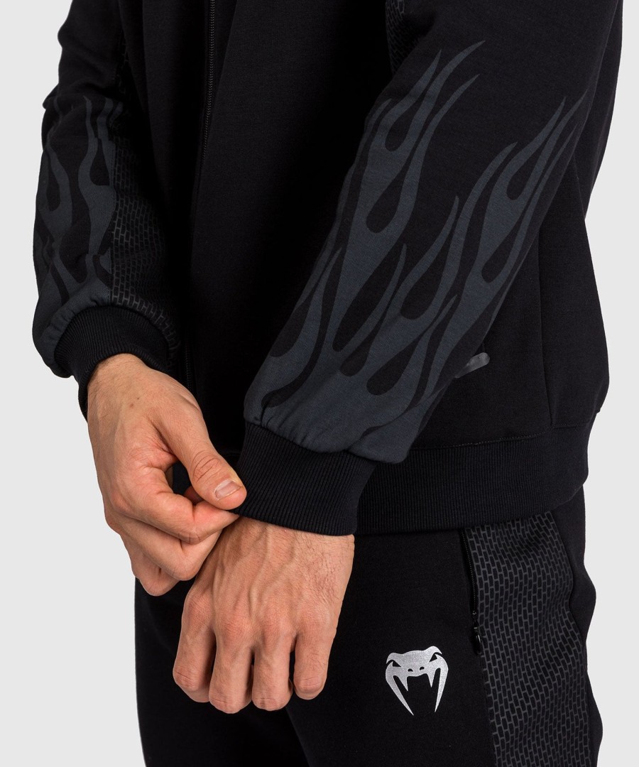venum x dodge demon 170 men full-zip jacket - black