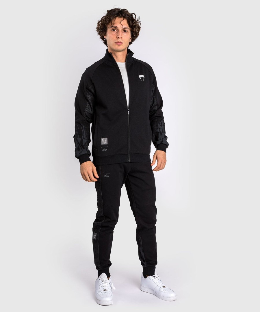 venum x dodge demon 170 men full-zip jacket - black