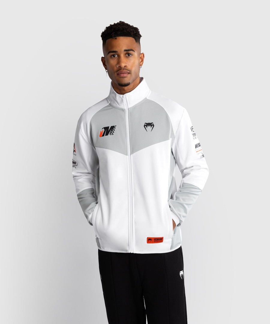 venum motorsport softshell jacket - snow white
