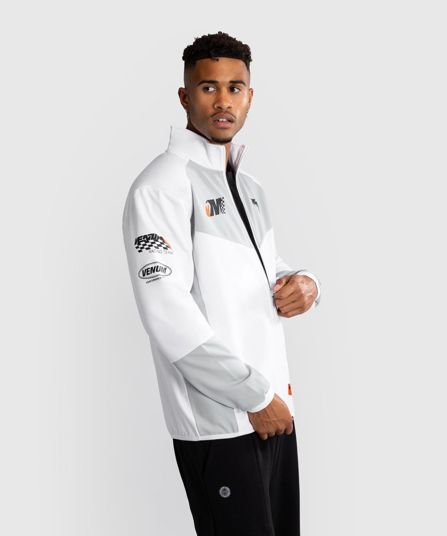 venum motorsport softshell jacket - snow white