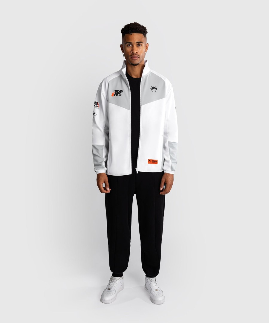 venum motorsport softshell jacket - snow white
