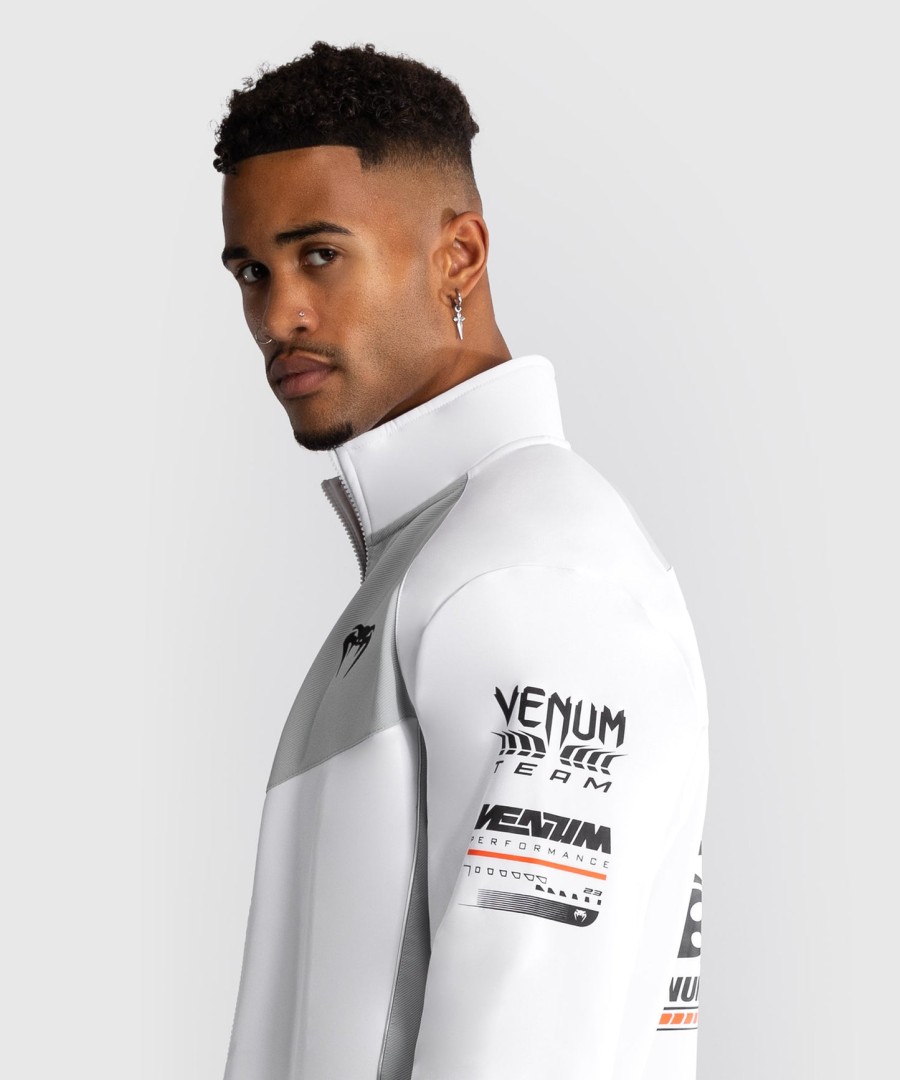 venum motorsport softshell jacket - snow white