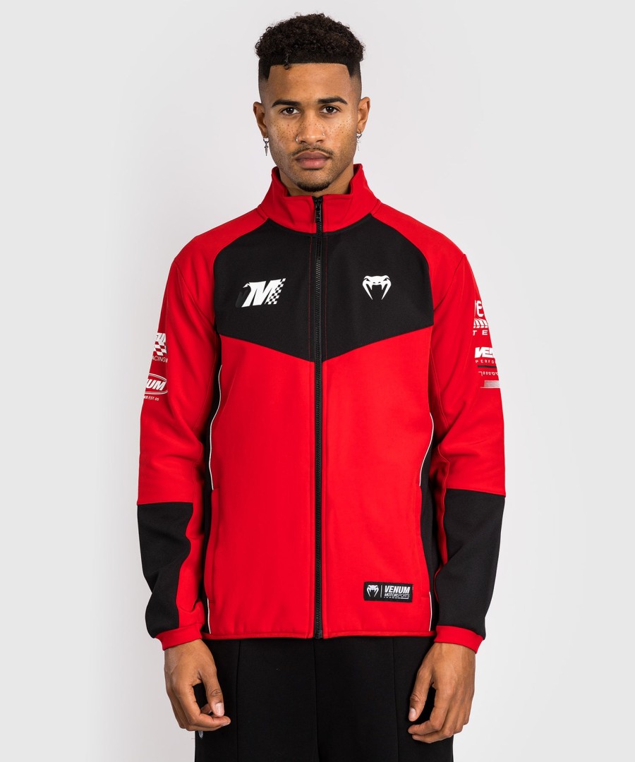 venum motorsport softshell jacket - racer red