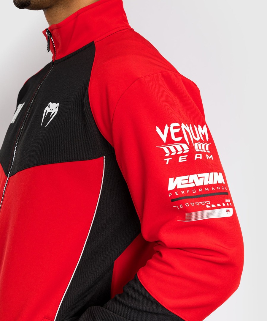 venum motorsport softshell jacket - racer red