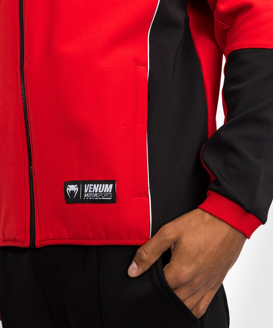 venum motorsport softshell jacket - racer red